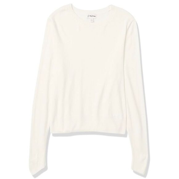 The Drop Wool Blend Irina Cozy Crewneck Sweater XL - Picture 4 of 6